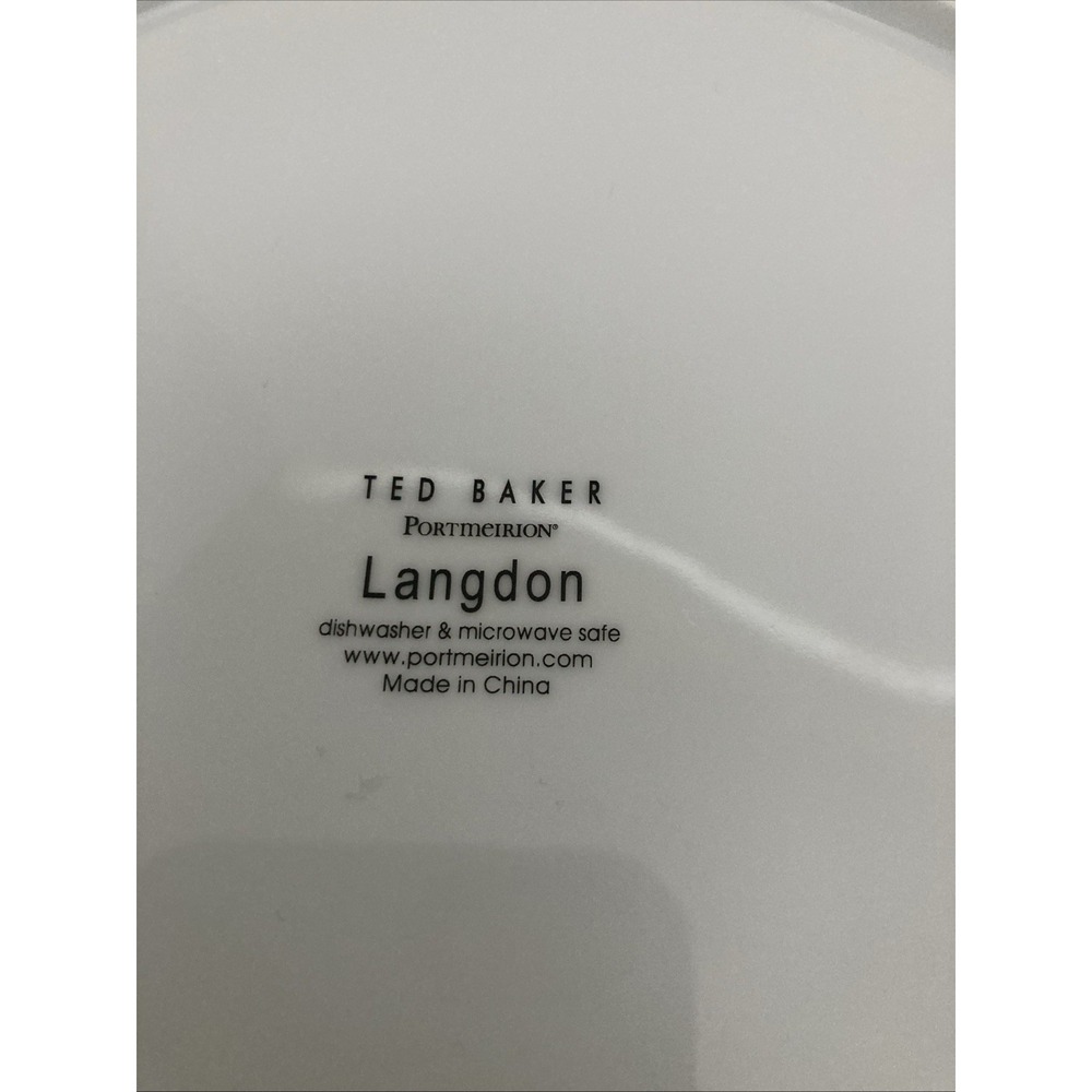Ted Baker Portmeirion Langdon Dinnerware Place Setting - Black - 4‎ pieces - Picture 14 of 16